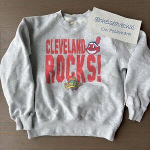Vintage Cleveland Indians 1997 World Series Baseball Sweatshirt, MLB Shirt Tee